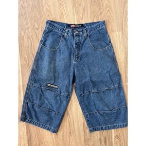 BNY Boy Brand Shorts Denim Baggy Vintage XXL Skater Y2K